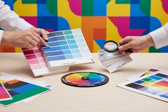 How to Match Pantone to CMYK Color