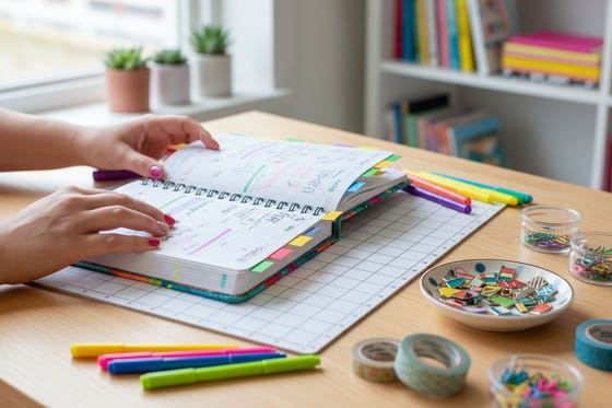 How To Organize A Work Notebook Or Journal