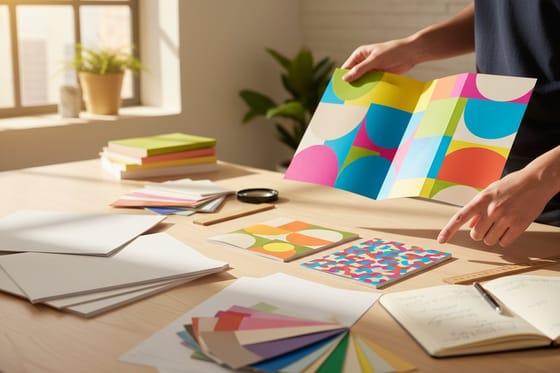 Brochure size & paper guide