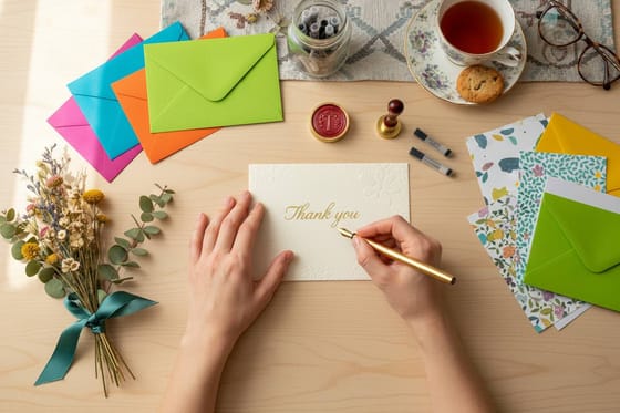 How to Write a Thank-You Card That Gets Remembered