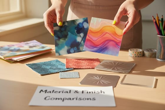 Material & Finish Comparisons