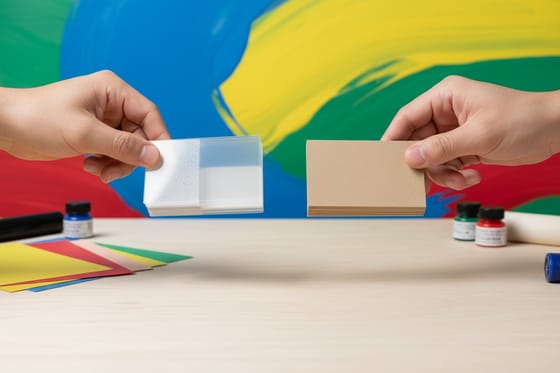 Plastic vs Paper Cards