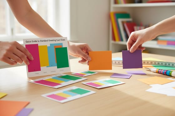 Quick Guide to Standard Greeting Card Sizes
