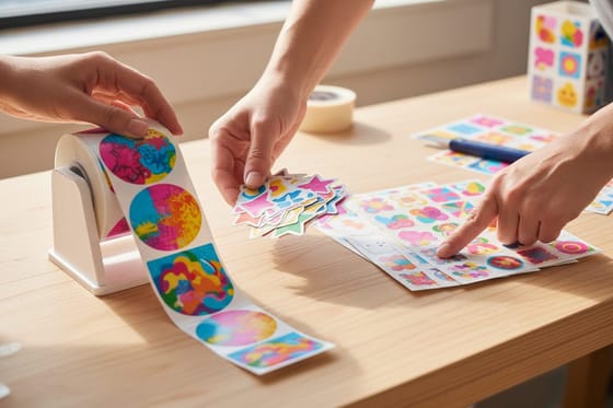 Rolled vs. Cut-to-Size vs. Sheet Stickers Explained