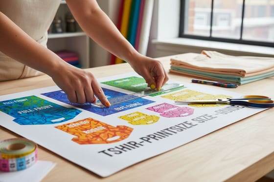 T-Shirt Print Size Guide