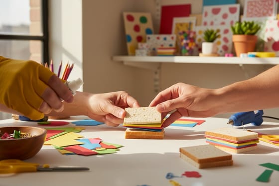 What Is a Sandwich Business Card?
