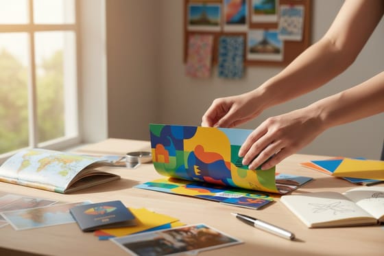 Travel brochure design