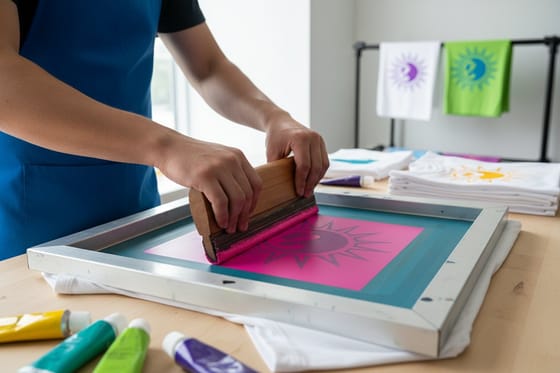 What is screen printing