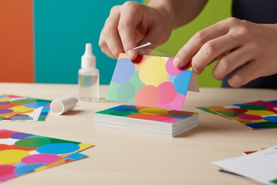 What is Silk Laminated Business Cards?