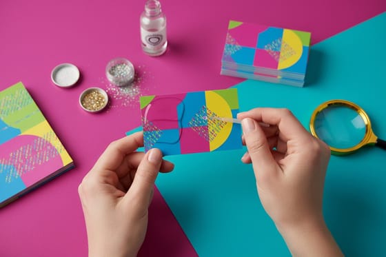 what is uv coating on business cards: Premium finish guide