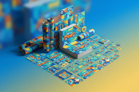 Car wash marketing set