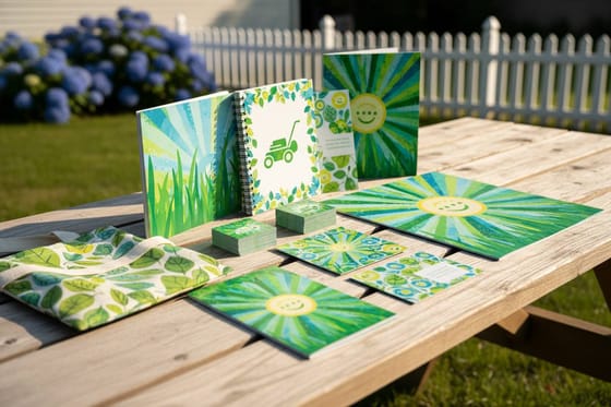 Lawn care print kit