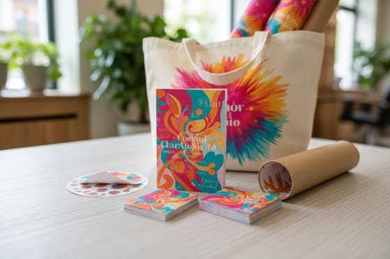 Print kit for Salon Launch Suite of 5 Pieces That Work Together