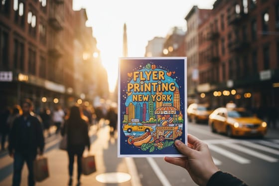 Flyer printing in New York