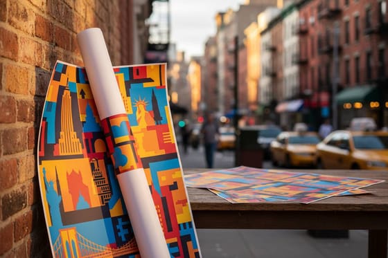 Poster Printing New York: custom printing for local businesses in this city
