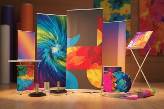 Banner stand displays