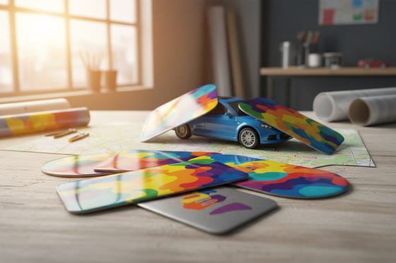 Vehicle advertising ideas