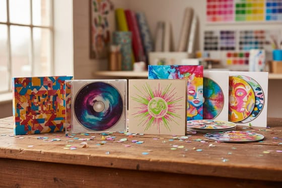 CD and DVD cover designs