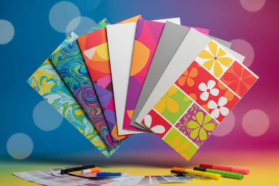 Flyer printing showcase