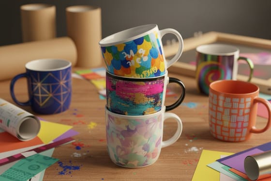 How Quality Printing Transforms Custom Mugs for Your Brand: printed samples from this showcase