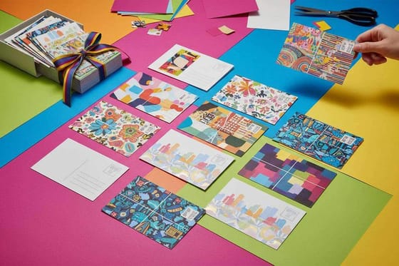 Postcard design options