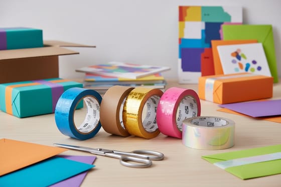 Packaging tape options
