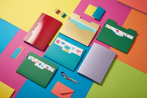 Folder design showcase