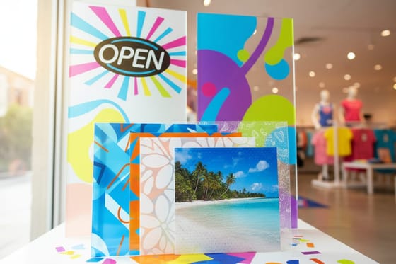 Window graphics showcase