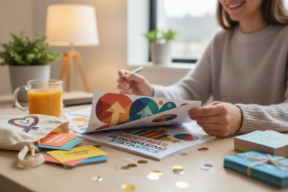 Direct Mail Fundraising Statistics: real print materials behind the data in this report