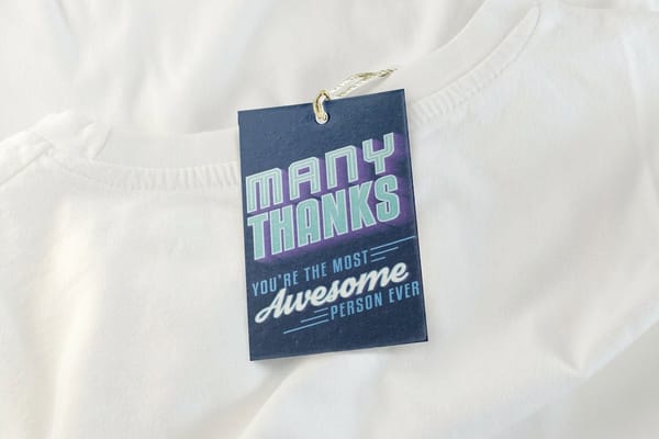 Hang tags printing