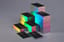 Holographic Edge Gilded Business Cards