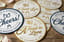 Wedding Drink Coasters