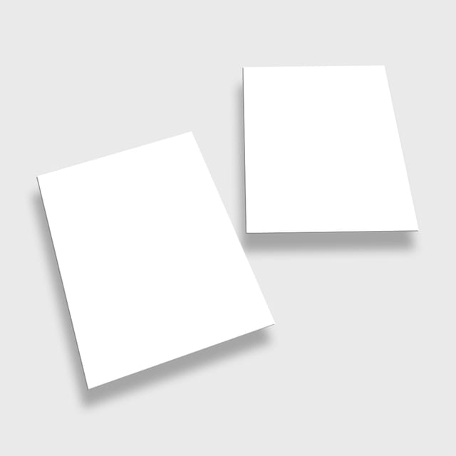 Edge Painted Postcards