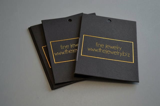 Black Hangtags