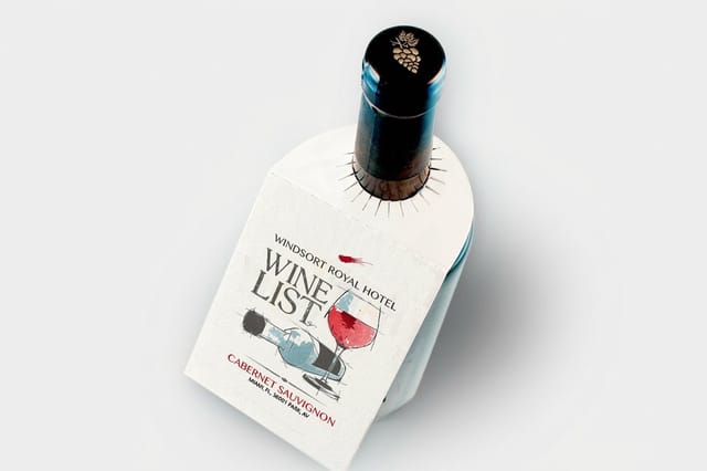 Bottle Neck Hang Tags