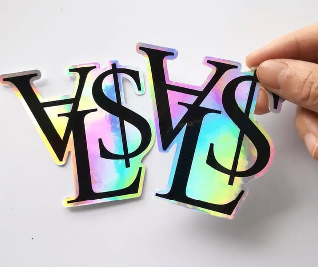 Custom Holographic Stickers