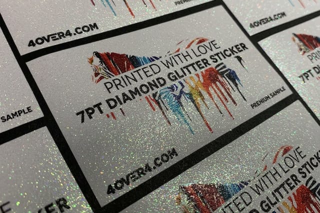 Diamond Glitter Stickers