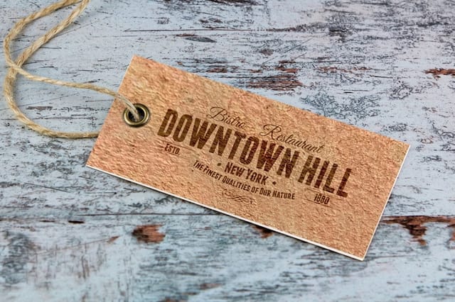 Ultra Thick Kraft Hangtags
