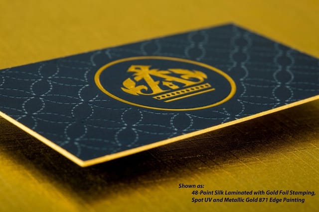 Ultra Thick Silk Laminated Business Cards