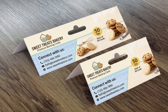 Backing Card