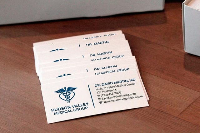 Medical Business Cards