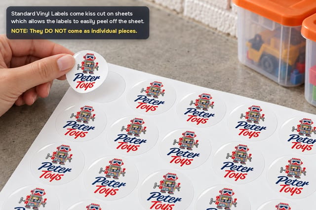 Standard Vinyl Labels