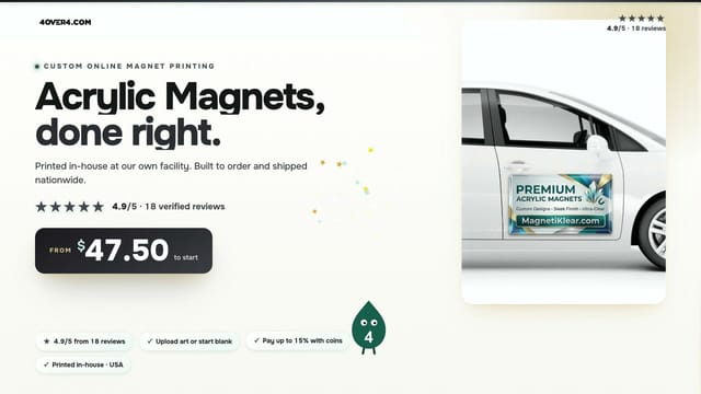 Acrylic Magnets product video