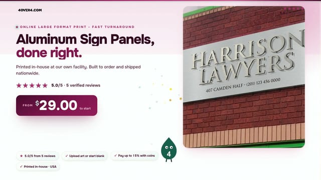 Aluminum Sign Panels product video