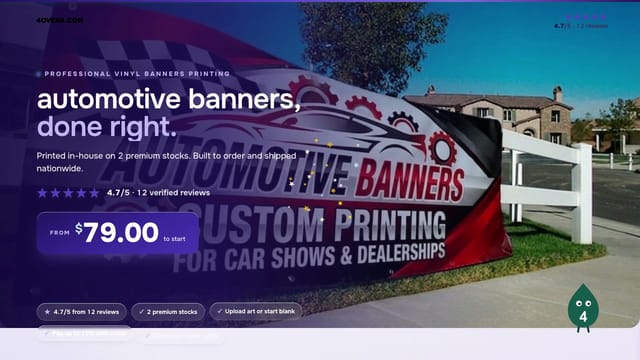 Automotive Banners product video