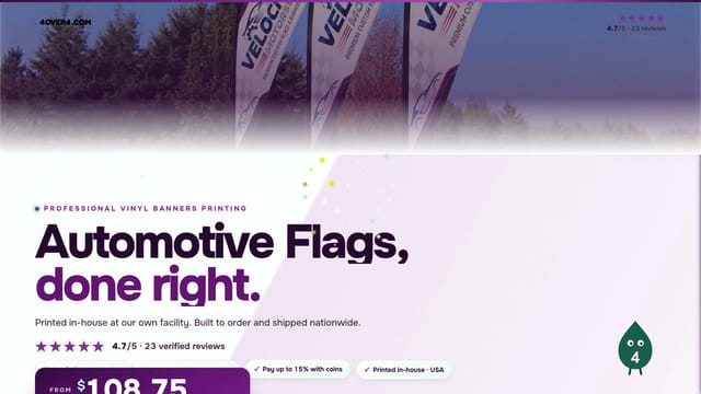 Automotive Flags product video
