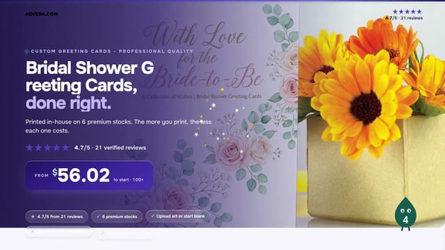 Bridal Shower Greeting Cards product video