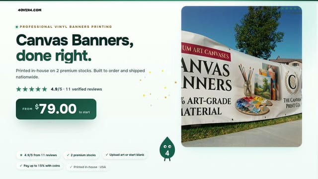 Canvas Banners product video