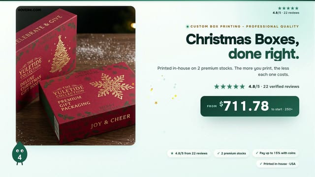 Christmas Boxes product video