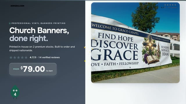 Church Banners product video